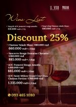 Thiết kế  Menu cho nhà hàng